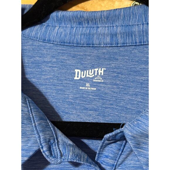 Duluth Trading Company Women’s Armachillo Polo Tank Blue Size XL - Picture 2 of 4